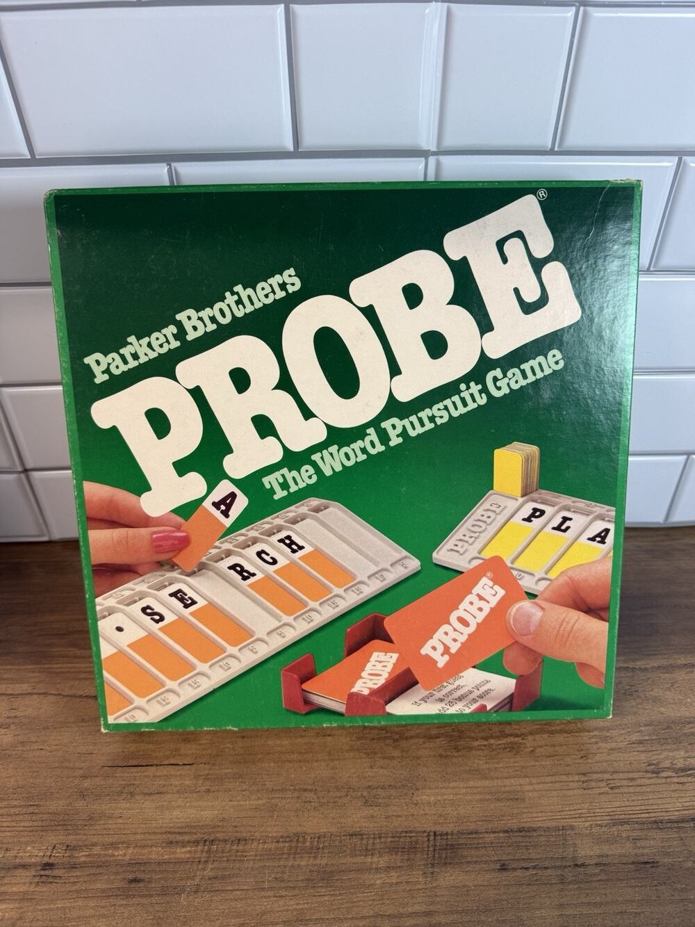 Vintage Parker Brothers PROBE Word Pursuit Board Game 99% Complete